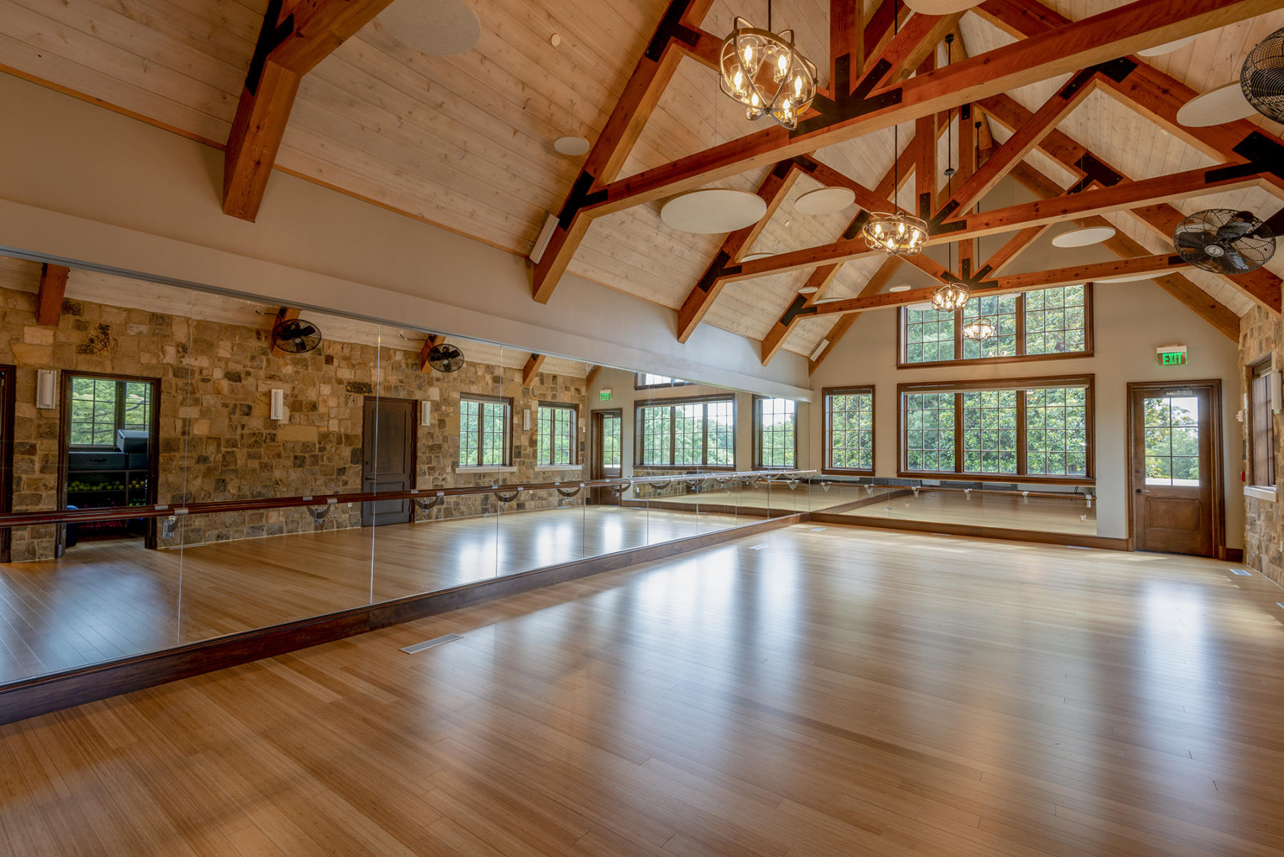 Country Club of Birmingham, AL.  Yoga Studio