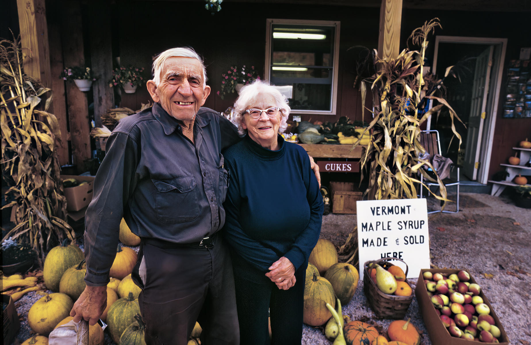 Mr.& Mrs. Stoughton, Vermont, National Geographic Society