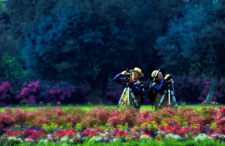 Photographers, Bellingrath Gardens, Mobile, Alabama