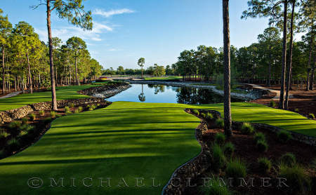 Naples National Golf Club, Number 3, Naples, Florida. 