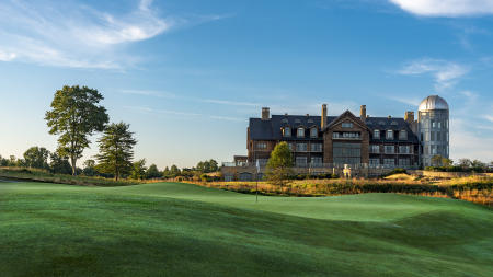 Primland Golf Resort, No. 18, Meadows of Dan, VA