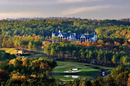 Ross Bridge No.18,
Robert Trent Jones Golf Trail,
Birmingham, AL