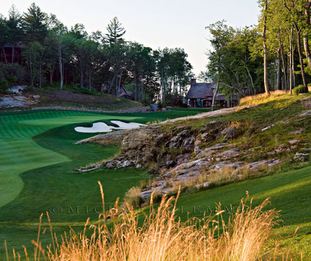 Mountaintop Golf Club, No. 18, Cashiers, NC, 